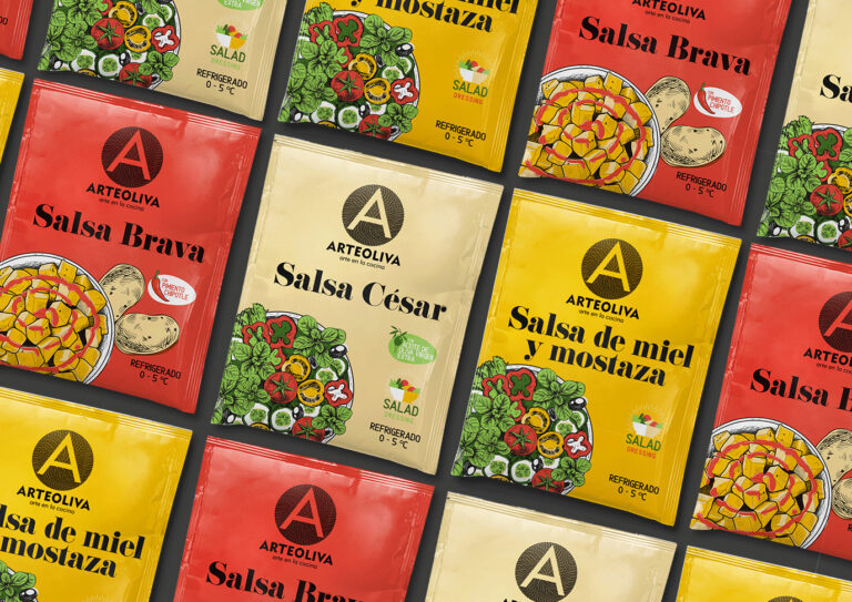 diseño de packaging para salsas - Membi Graphics