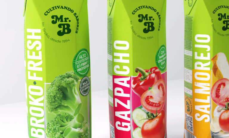 diseño de packaging de bebidas Mr B - Membi Graphics