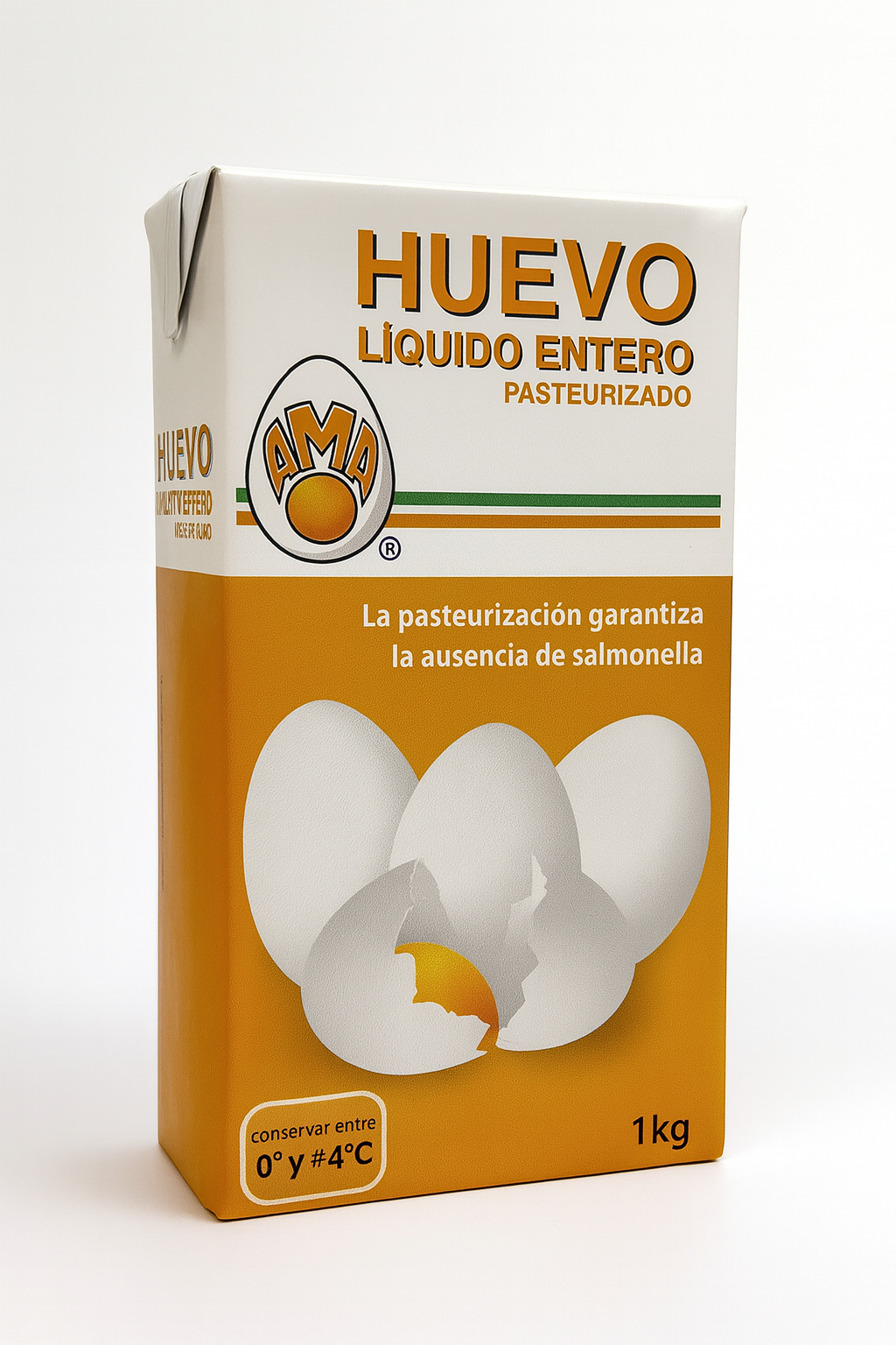 Diseño de packaging huevo líquido