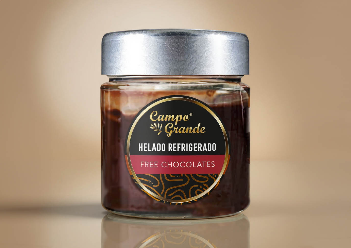 Diseño de packaging helados artesanales Campo Grande